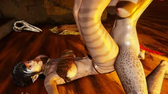 Futa Dragon Girl X Slave Elf 60Fps [SDK]