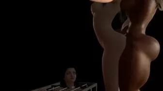 Futanari fucking female hard