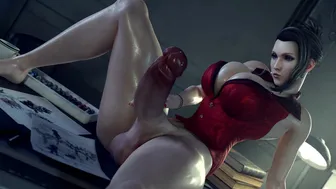 Scarlet Playing With Her Massive Dick [Sound][4K][Lewdhyl]