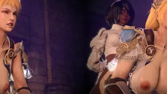 [Bouquetman] 2B/2P X Sophitia {Split Screen}