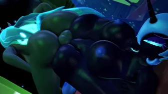 Futa Chrysalis X Nightmare Moon [Hentype]