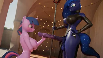 Luna X Twilight Kneel Hj [Erostud]