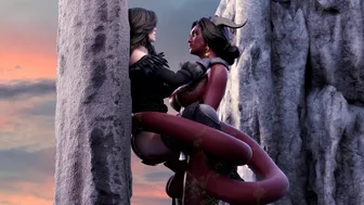 Demon Triss And Yennefer [Scrappy-coco]