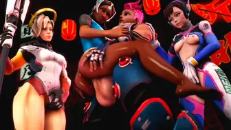 Zarya fucks Symmetra [Nyl]