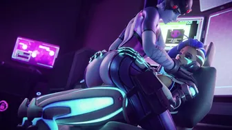 Widowmaker Rides Sombra [Yeero]
