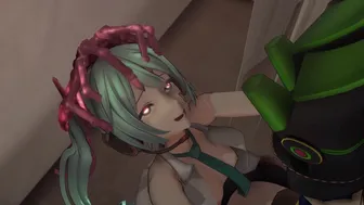 [DysonMMD] Mind-controlled Miku assaults Mokota