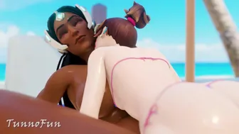 D.va futa fuck Symmetra