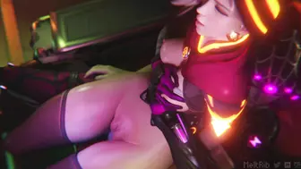 Mercy getting pounded by a spider – MeltRib