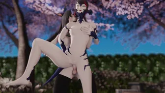 Nezumi having fun with a Xaela~ (No Sound) [xiv3D]