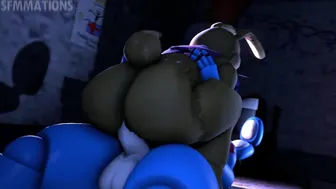 Glitchtrap And Toy Bonnie