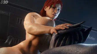 Femshepard And Liara [D3D][4K][Sound]