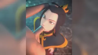 Azula & Korra (Avatar The Last Airbender/The Legend Of Korra) [Kelaraa3D]
