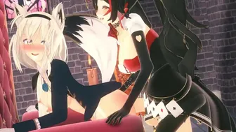 Ookami Mio & Shirakami Fubuki (Hololive) [KoiKoiS]