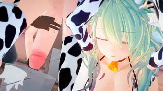 Milking the cows