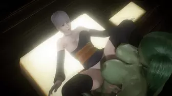 Fucked by a Female Ogre