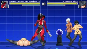 FutaBT Demon Mai Shiranui vs Slaves Themselves