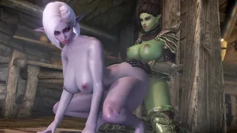 Futa Orc Fuck Captive Dark Elf