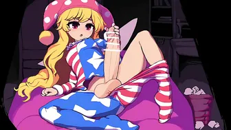 clownpiece jacking off