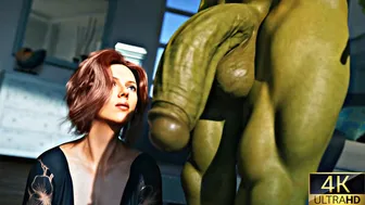 Black Widow Impressed By She-Hulk Cock [Salamandraninja][4K]