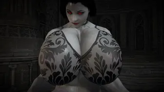 Futa Alcina Dimitrescu Ass & Breast Expansion [BoobsAFuta]