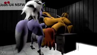 Withered Chica x Roxanne Wolf