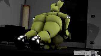 Springtrap alone with Plushtrap