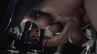 Futa Catwoman Fucked By Batman [Regina3D]