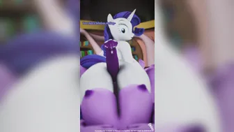 Rarity Gives Twilight A Buttjob [ScrewingwithSFM]
