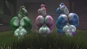Futa on Male x Super Mario x Blowjob Compilation