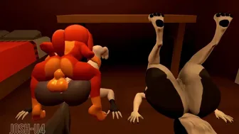 mature loona comparing with young loona