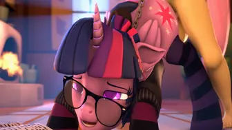 Futa Fluttershy X Twilight Sparkle [Certedia]