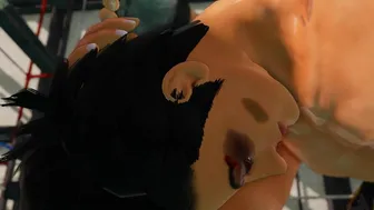 2 Futa on Male at the Gym