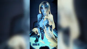 Cortana (futanari 2d) – Gameplay (Skin, edit, Level Hard, masturbation, cum)