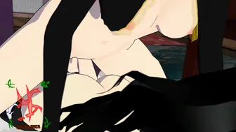 Kali punishing her daughter Blake