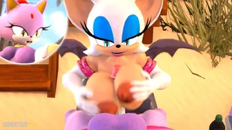 Rouge tit fuck blaze with sound