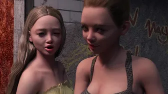 A big futanari cock worship! Suck till she cumms!