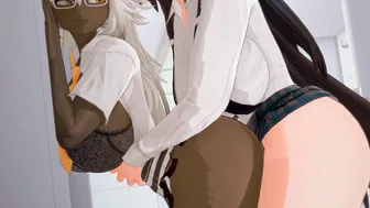 Futa Dominates School Girl