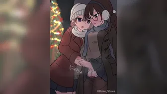 Helping Friend Cum In Public