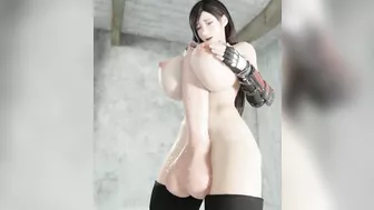 Tifa Self Titty Fuck [milkygirls]
