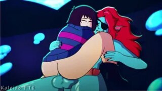 Futanari: Undyne FUCK Frisk!