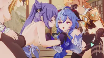 [Aline_ENn] Keqing & Ganyu 4K