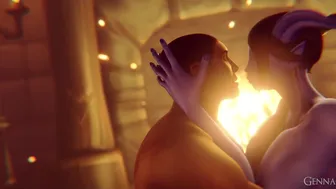 Draenei futa on male