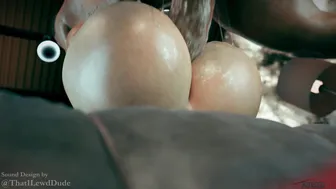 Sheva pounding Jill (Sound Variation) [Rigid3D]