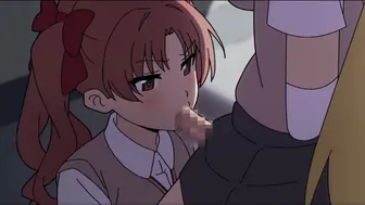 Kuroko and Futanari Misaki w/ Audio