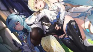Eula X Lumine – Outdoors Sex (Clothed Version)