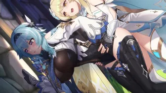 Eula X Lumine – Outdoors Sex (Clothed Version)