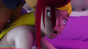 Starfire x Kitten:Starfire’s Ravage [1080p]