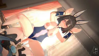 HSR Hanya x Bunny Xueyi (Chopsticker)