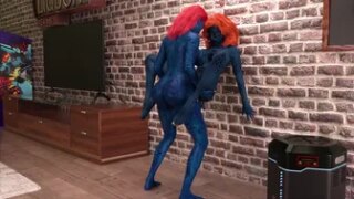 Mystique – Blue Women Fuck