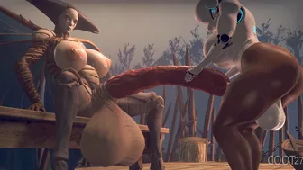 Haydee Docking with the Elf Queen [Coot27]